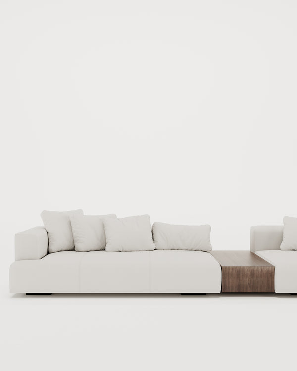 DALLAS CORNER SOFA - TABLE