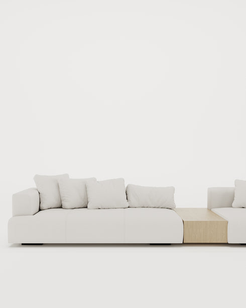 DALLAS CORNER SOFA - TABLE