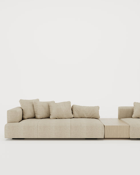 DALLAS CORNER SOFA - TABLE