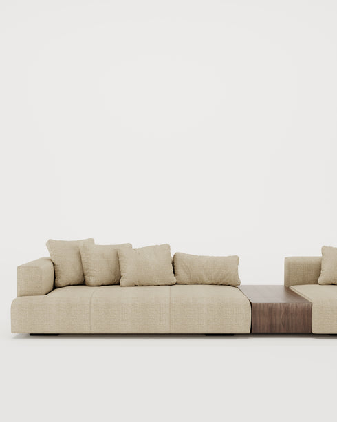 DALLAS CORNER SOFA - TABLE