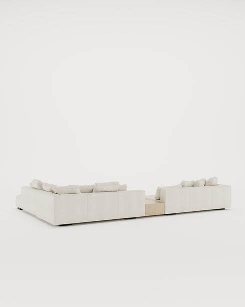 DALLAS CORNER SOFA - TABLE