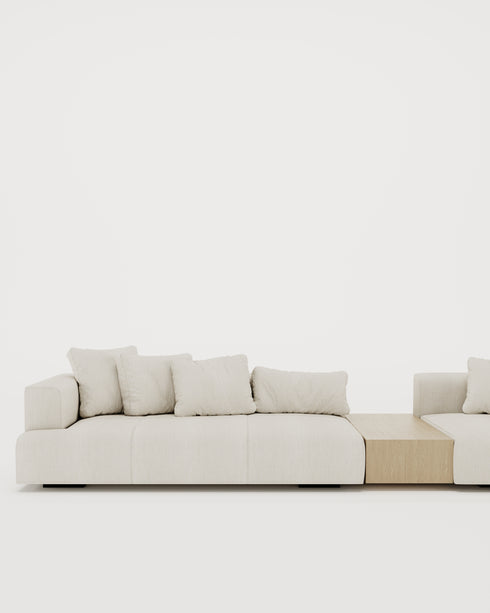 DALLAS CORNER SOFA - TABLE