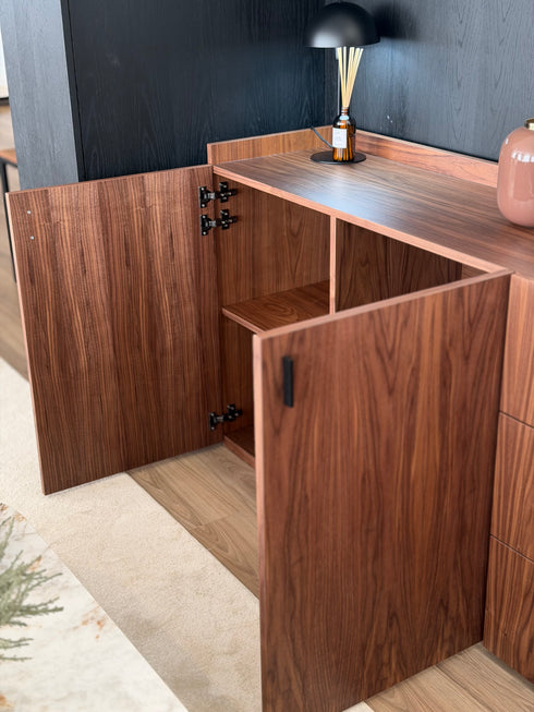 SIDEBOARD 220 IN AMERICAN WALNUT