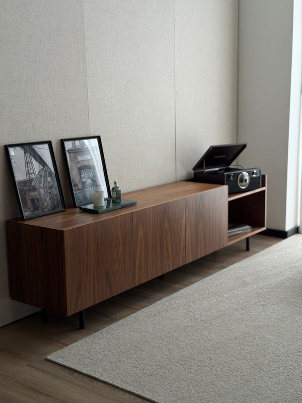 TV CABINET - WALNUT WOOD