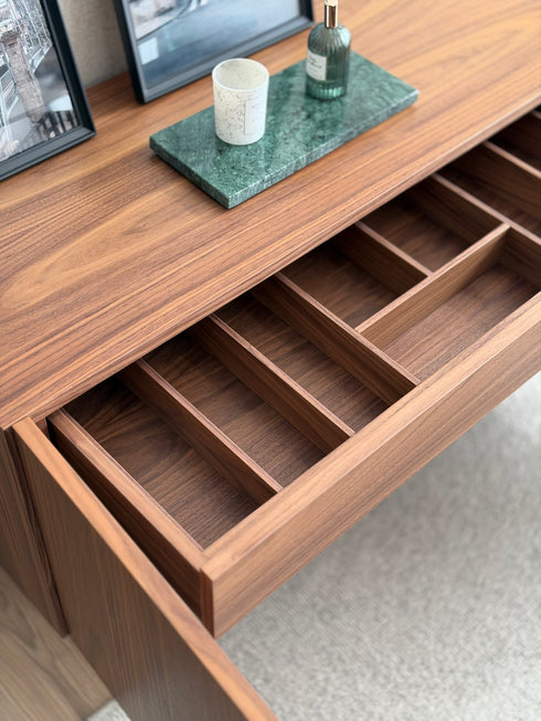 TV CABINET - WALNUT WOOD
