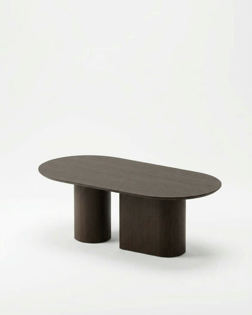 Sienna Dining Table 220×110 – Dark Oak