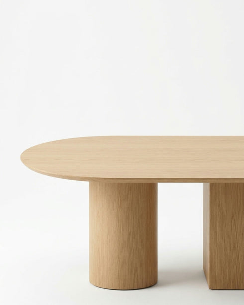 Sienna Dining Table 220×110 – Natural Oak