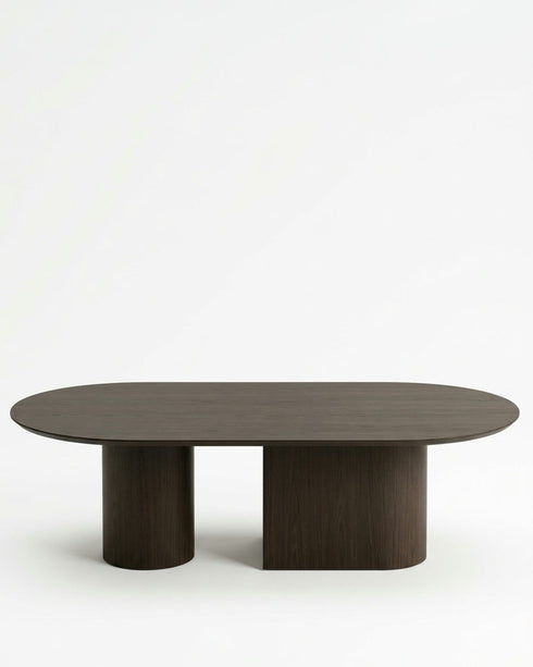 Sienna Dining Table 250×120 – Dark Oak