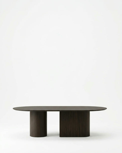 Sienna Dining Table 250×120 – Dark Oak