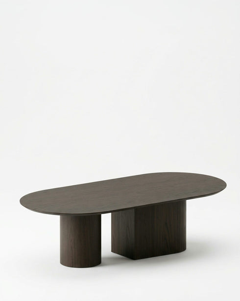 Sienna Dining Table 250×120 – Dark Oak