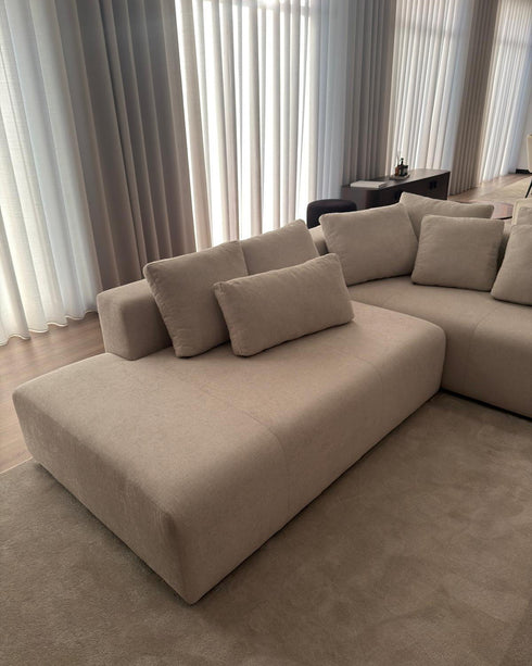 DALLAS CORNER SOFA - TABLE
