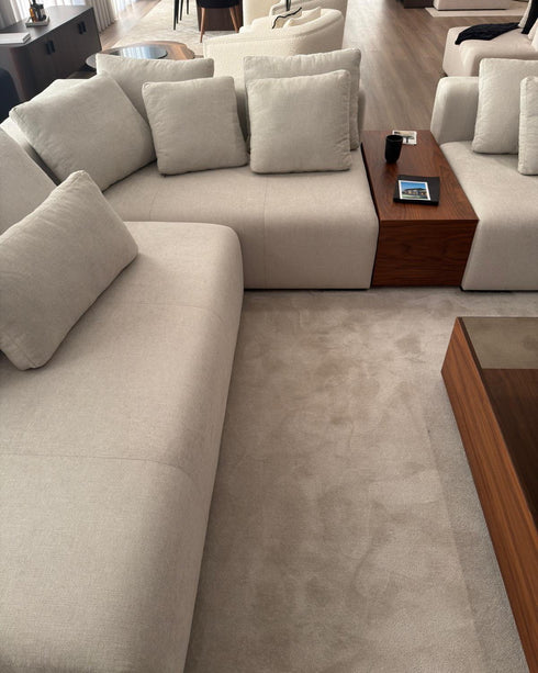 DALLAS CORNER SOFA - TABLE